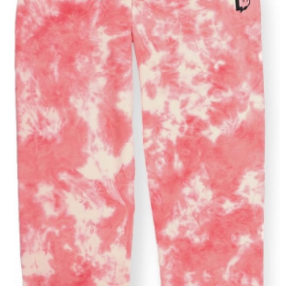Twitch Pink Tie Dye  sweatpants - Picture 1 of 2